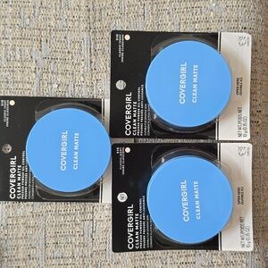 COVERGIRL BRAND WOMEN'S CLEAN MATTE PRESSED POWDER OIL CONTROL CLASSIC IVORY